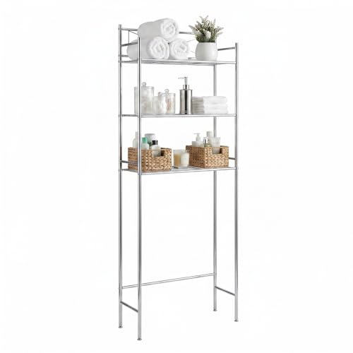 Honey-Can-Do 3-Tier Metal Bathroom Shelf