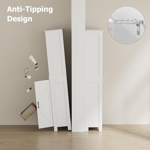 Homhedy 67" Tall Bathroom Storage view 5
