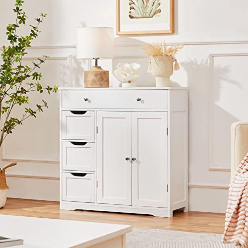 Topeakmart Freestanding Bathroom Storage Cabinet view 2