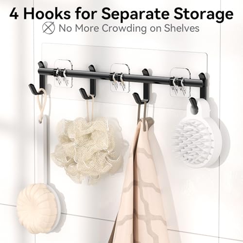 YASONIC Shower Caddy Adhesive 100% view 5
