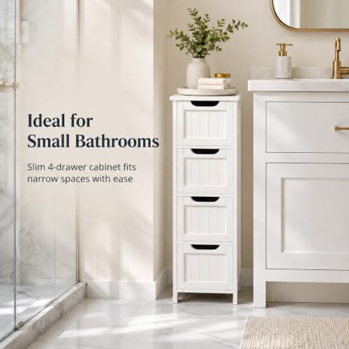 Yaheetech Bathroom Storage Cabinet 12" view 4