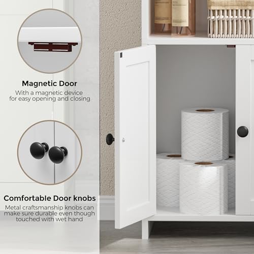 Homhedy Small Bathroom Storage Cabinet view 5