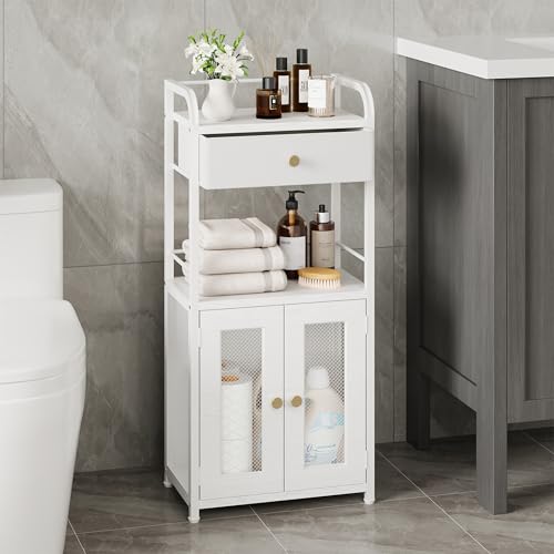 SWTYMIKI 14.57"x32.28" Bathroom Storage Cabinet view 2