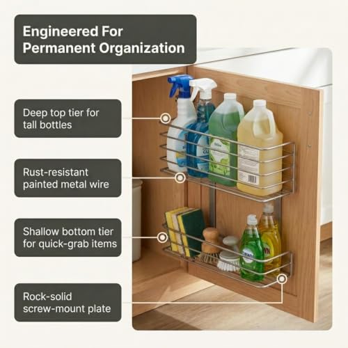 Household Essentials 1228-1 Double Basket view 5