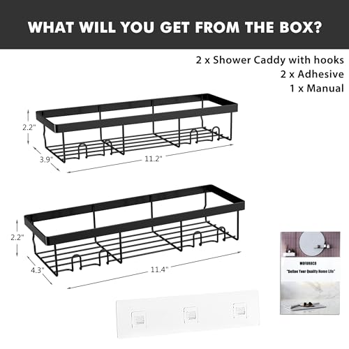 Moforoco Shower Caddy Shelf Organizer view 3