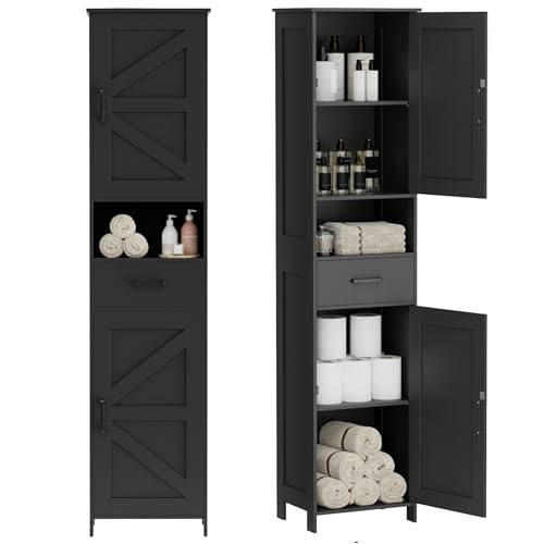 Homhedy 67" H Tall Bathroom