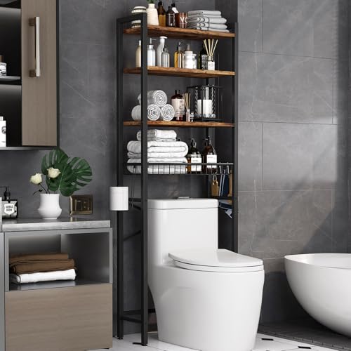 Kalrin Over-The-Toilet Storage Rack 4-Tier