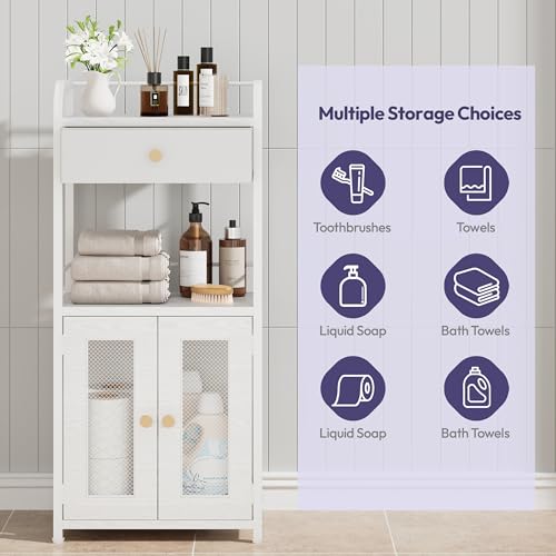 SWTYMIKI 14.57"x32.28" Bathroom Storage Cabinet view 4