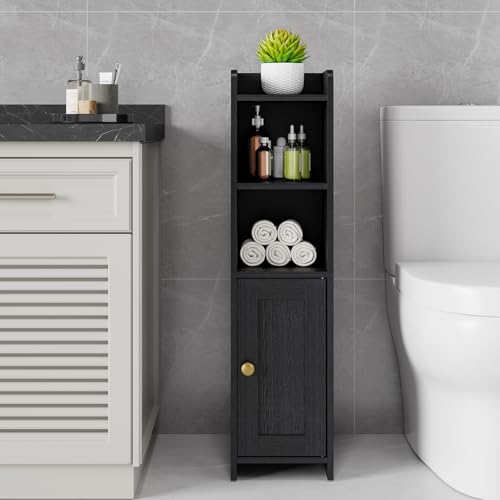 Lomojo Small Bathroom Storage Cabinet view 2