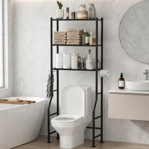 GloTika 3-Tier Over Toilet Storage