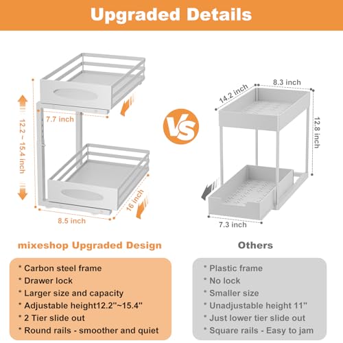 Under Sink Organizer 2 Tier view 5