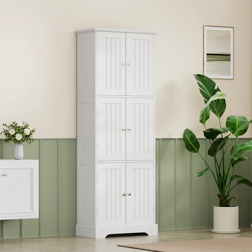 ChooChoo Tall Bathroom Storage Cabinet view 2