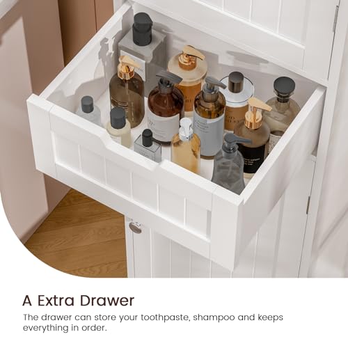 Iwell 67" Tall Bathroom Cabinet view 5