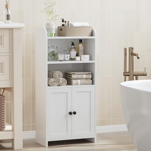Homhedy Small Bathroom Storage Cabinet view 3