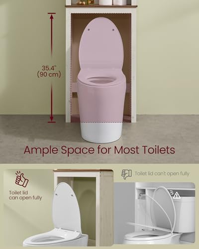 VASAGLE Over the Toilet Storage view 4