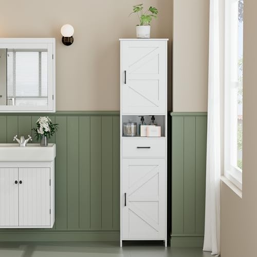 Homhedy 67" H Tall Bathroom view 2