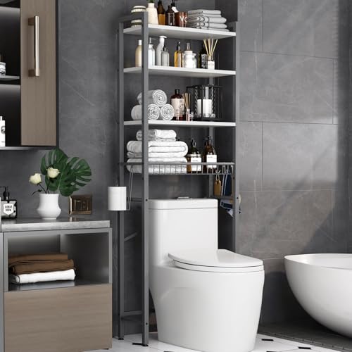 Kalrin Over-The-Toilet Storage Rack 4-Tier