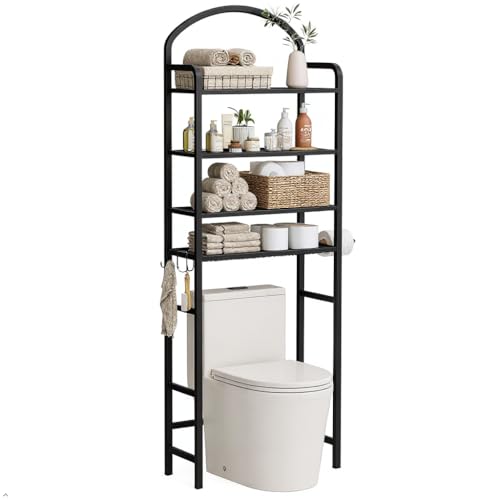 Cerlyunzan 4-Tier Over The Toilet