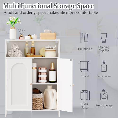 Bathroom Storage Cabinet Small Floor view 4