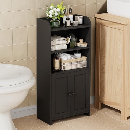 Homhedy Small Bathroom Storage Cabinet