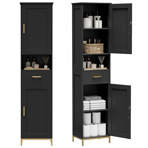 Homhedy 67" H Bathroom Storage