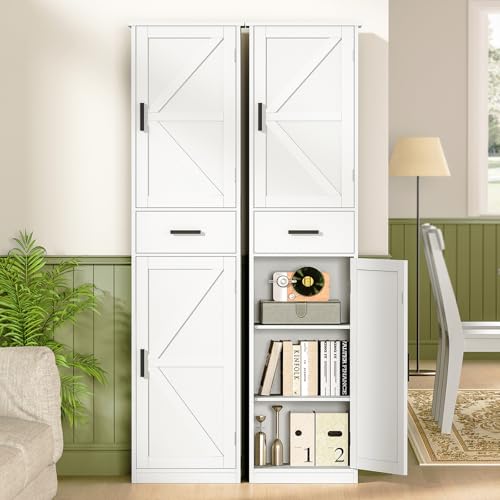 WEENFON Tall Bathroom Cabinet Storage view 2