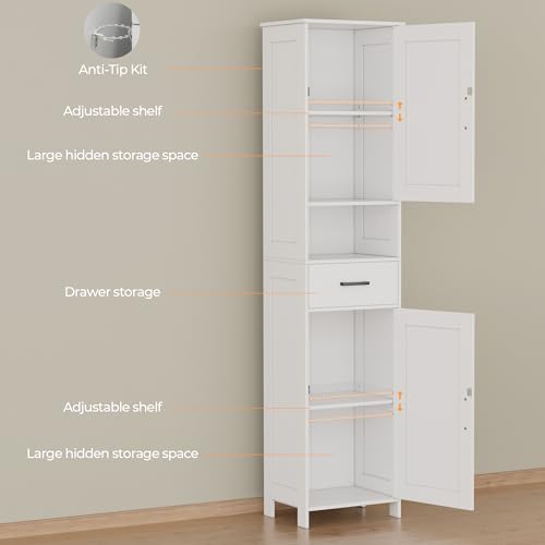 Homhedy 67" H Tall Bathroom view 5