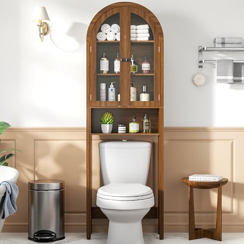 Arched Over The Toilet Storage view 3