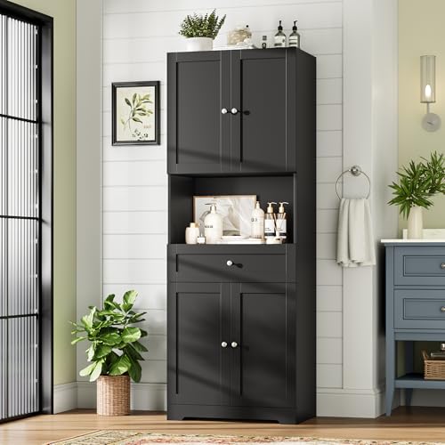 HIFIT Tall Bathroom Storage Cabinet