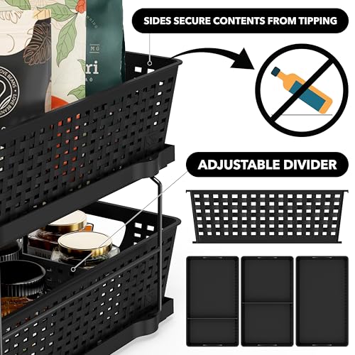 Simple Houseware 2 Tier Pull-Out view 4