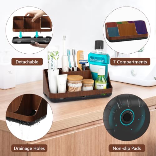 GFWARE Wood Toothbrush Holders for view 3