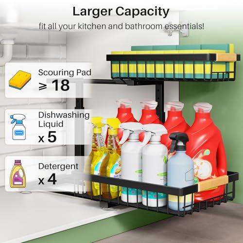 Kitstorack Under Sink Organizer 2 view 3