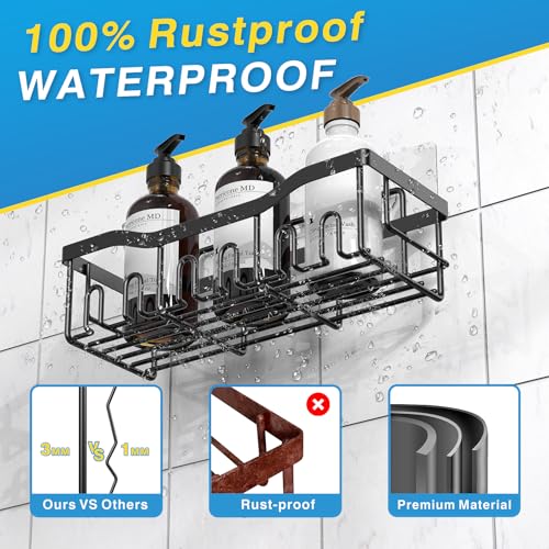 EUDELE Adhesive Shower Caddy 5 view 5