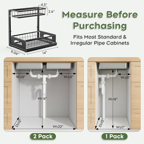 Fabutier Under Sink Organizer 2 view 2