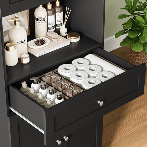 HIFIT Tall Bathroom Storage Cabinet view 4