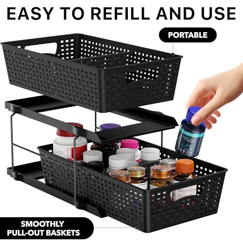 Simple Houseware 2 Tier Pull-Out view 3
