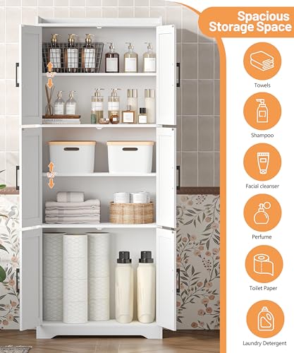 Akxomel 60.2''H Tall Bathroom Storage view 5