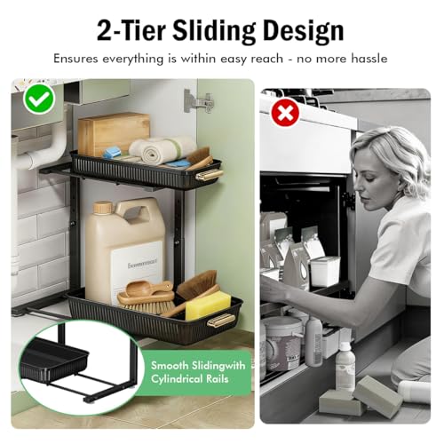 ARSTPEOE Under Sink Organizer - view 4