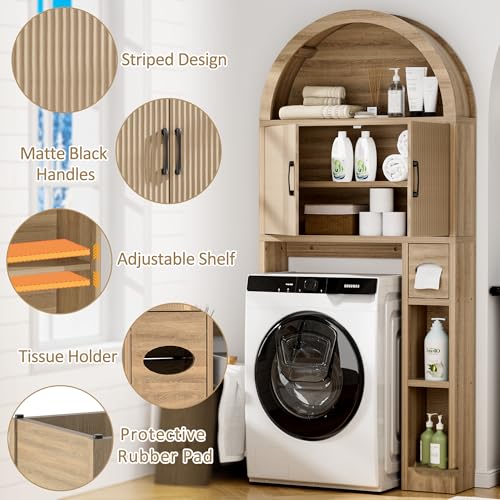 Spurgehom Over Toilet Storage Cabinet view 4