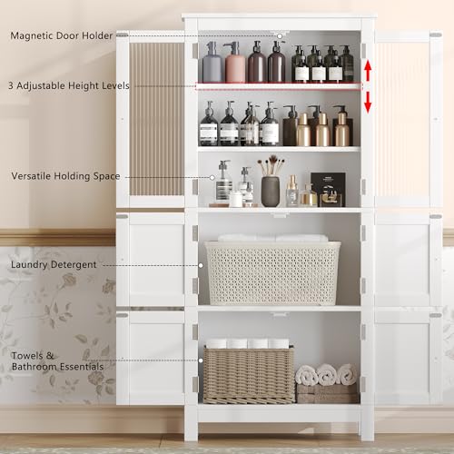 Akxomel 53.1" H Tall Bathroom view 4