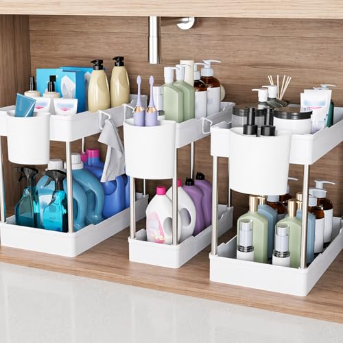 JYSMYWS 3 Pack Under Sink