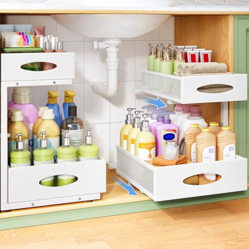 Under Sink Organizer 2-Pack Pull