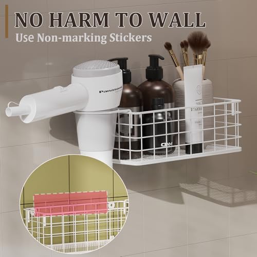 Wall-Mounted Hair Dryer Holder Styling view 4