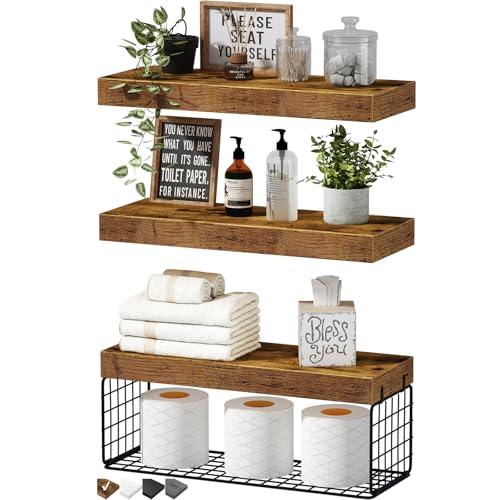 QEEIG Bathroom Shelves Over Toilet