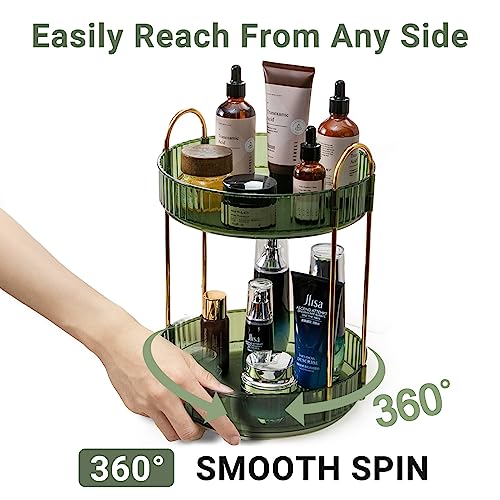Asayuee 360 Rotating Makeup Organizer view 3