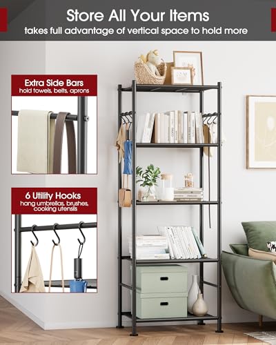Sakugi 5-Tier Storage Rack Organizer view 5