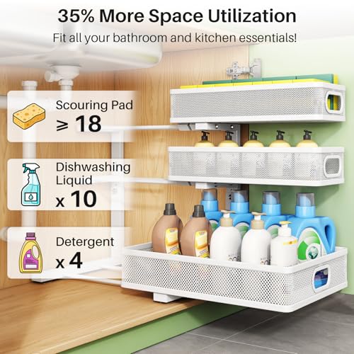 Kitstorack Under Sink Organizer 2-Pack view 5