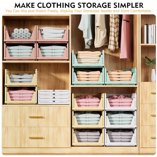 SNSLXH 5 Pack Stackable Closet view 4
