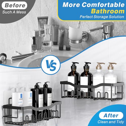 EUDELE Adhesive Shower Caddy 5 view 3