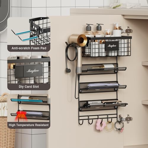 Magheo Hair Dryer Holder Wall view 2